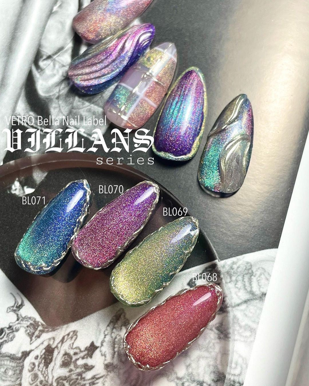 VETRO×Bella nailセット Villains Series – VETRO Canada