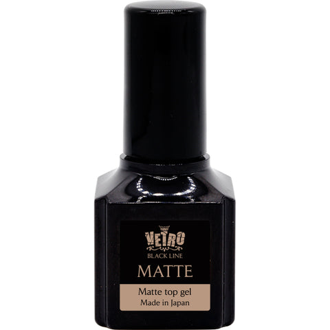 [B-Matte] Matte Top Gel [Black Line]