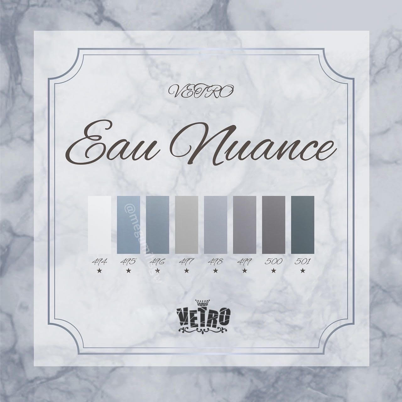 [VL494-VL501] Eau Nuance set 8 colors