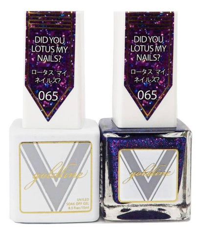 [GL065] Did You Lotus My Nails? [Gold Line DUO]