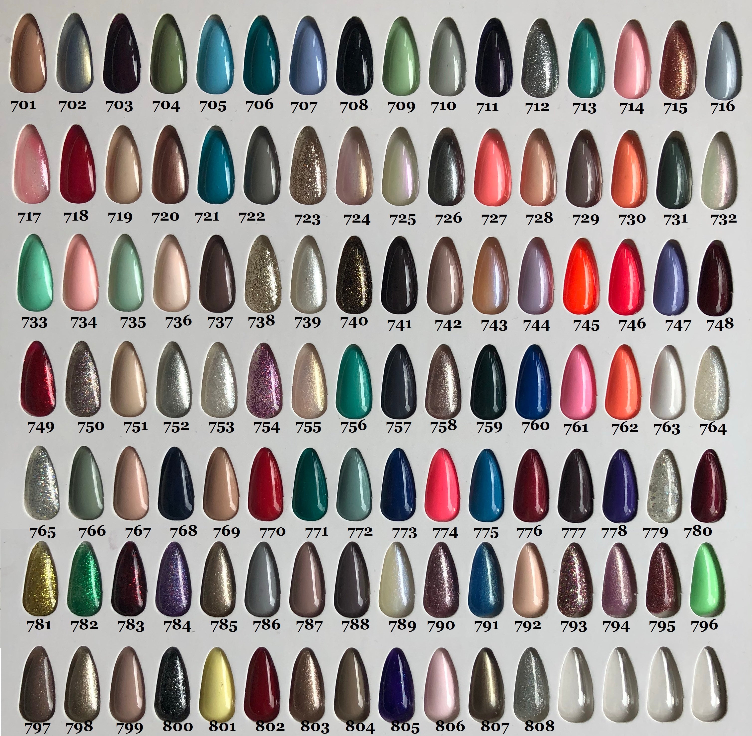 Gold Line Gel & Lacquer DUO Whole Collection -216 colours-