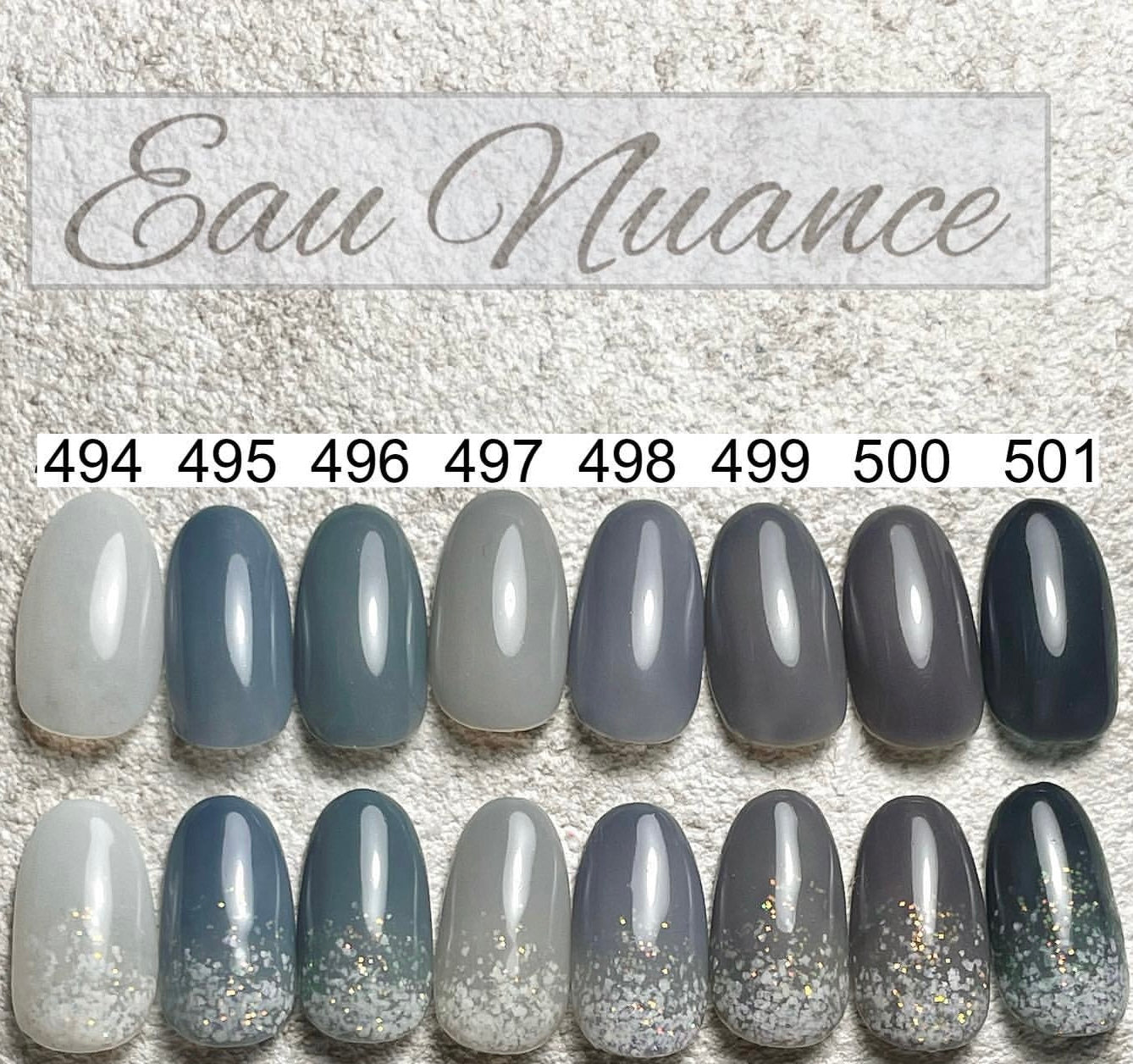 [VL494-VL501] Eau Nuance set 8 colors