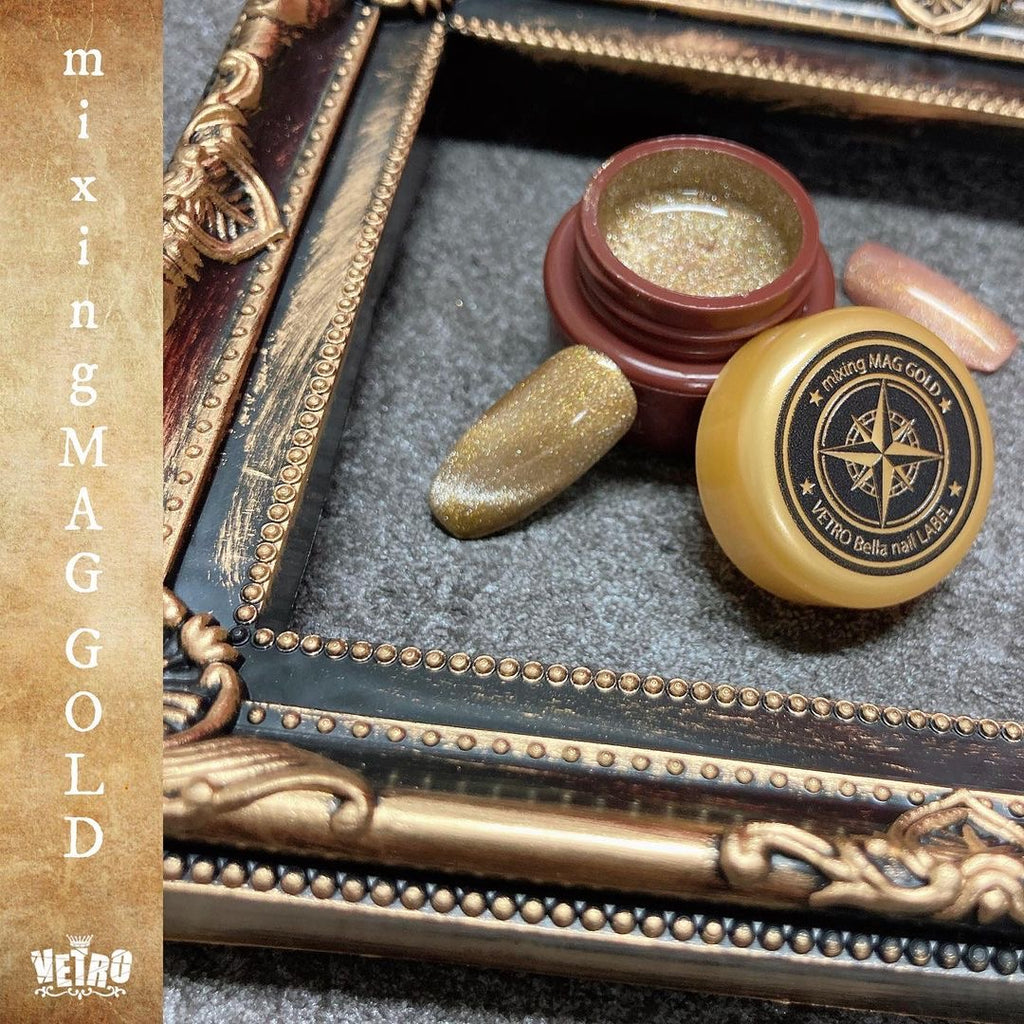 [BL-MAGG] Mixing MAG Gold [Bella Nail Label]
