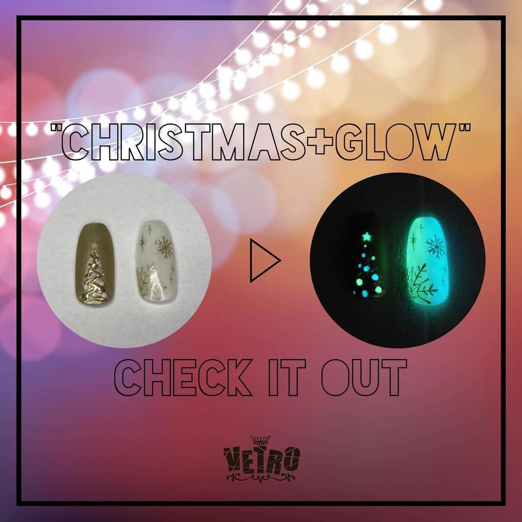 [BL048] Glowing BLU [Bella Nail Label]