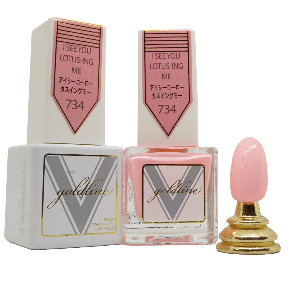 [GL734] I See You Lotus-ing Me [Gold Line DUO]