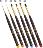 Vetro Gel Brush Set     (6 Brushes)