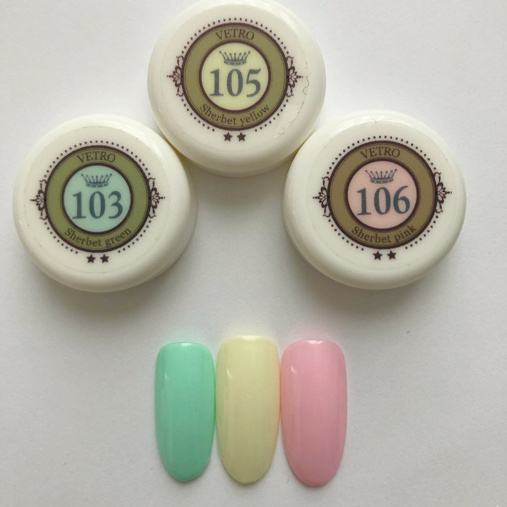 Sweet Pastel set [VL103, VL105, VL106] -15% Saving-